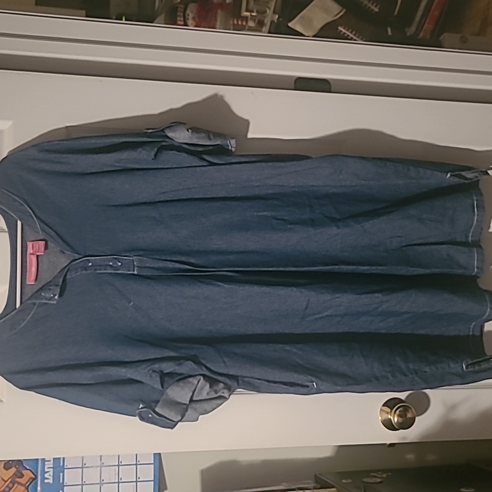 Womens within blue Jean jumper suit dress. 18W size.